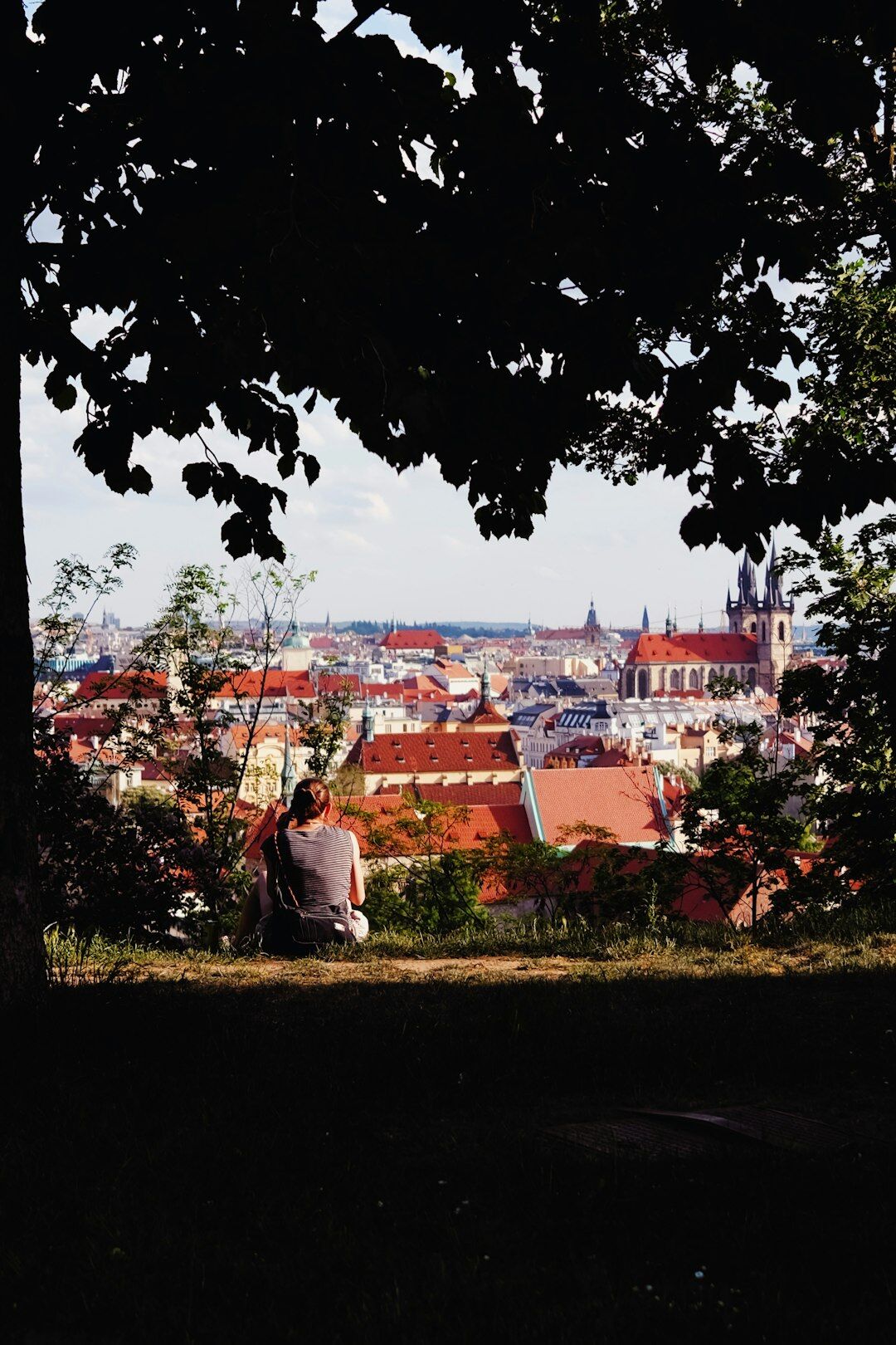 Portrait of a Czech woman gardening editor in her late forties